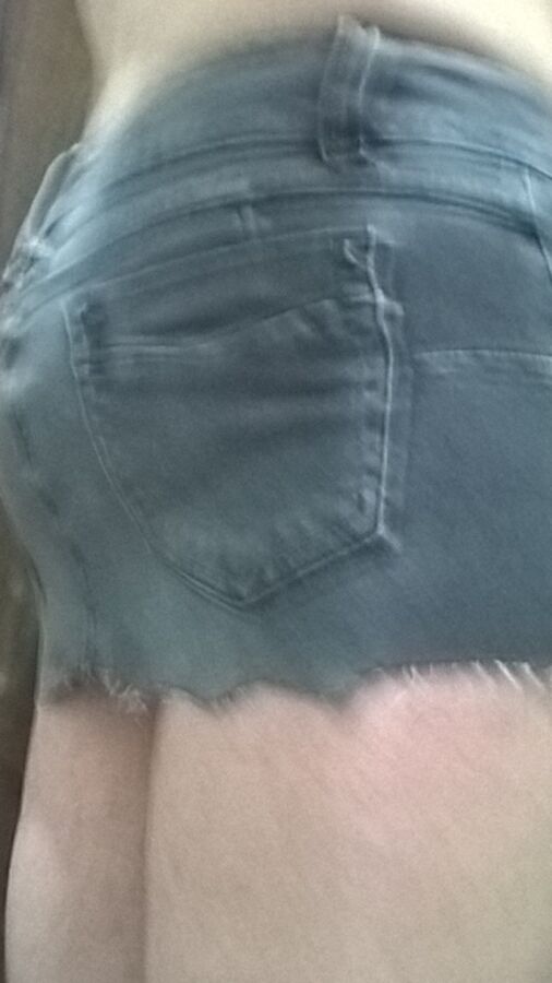 My ass in shorts, again 11 of 19 pics