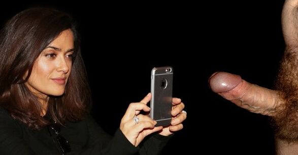 Salma Hayek iphone/ipad fantasy 1 of 4 pics