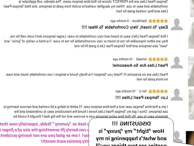 Women Revealing Too Much In Online Reviews (Tampons) 13 of 16 pics