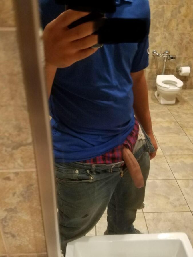 Me horny as fuck at work 11 of 12 pics