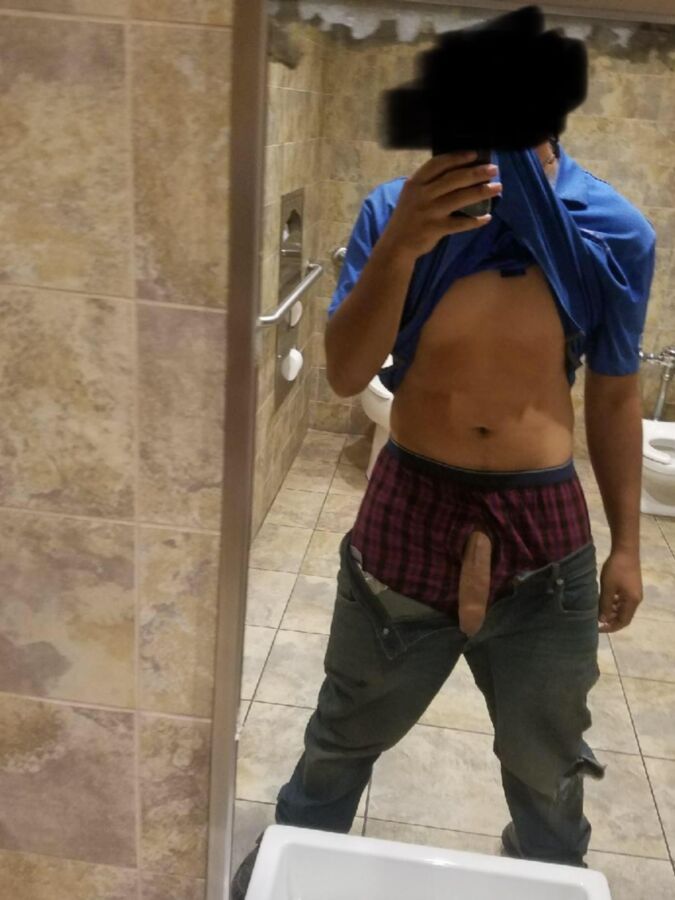 Me horny as fuck at work 2 of 12 pics