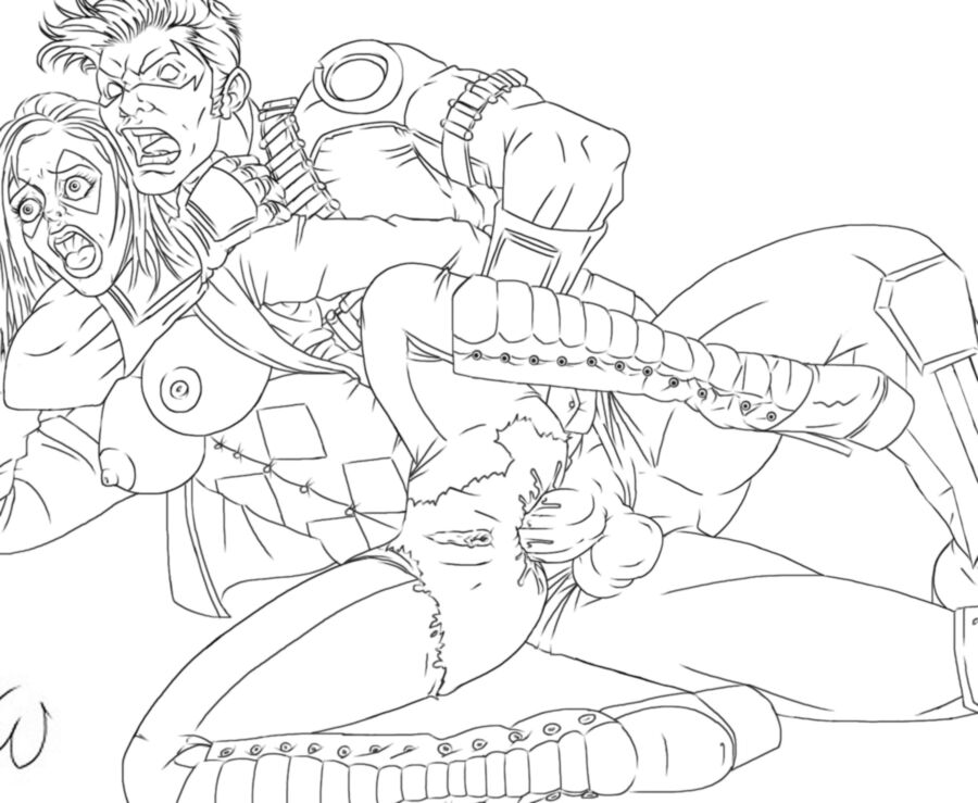 New Line-art by Me! (DC various and Catwoman series) 1 of 8 pics