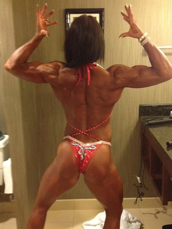 Hayley Brylewski! Ripped Muscular Sweaty Vixen! 19 of 44 pics
