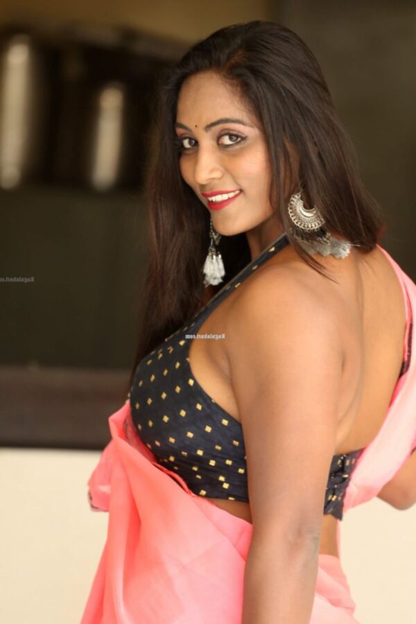 Meghana Chowdary - Sexy Indian Model Poses in Saree, Hot Dresses 20 of 291 pics