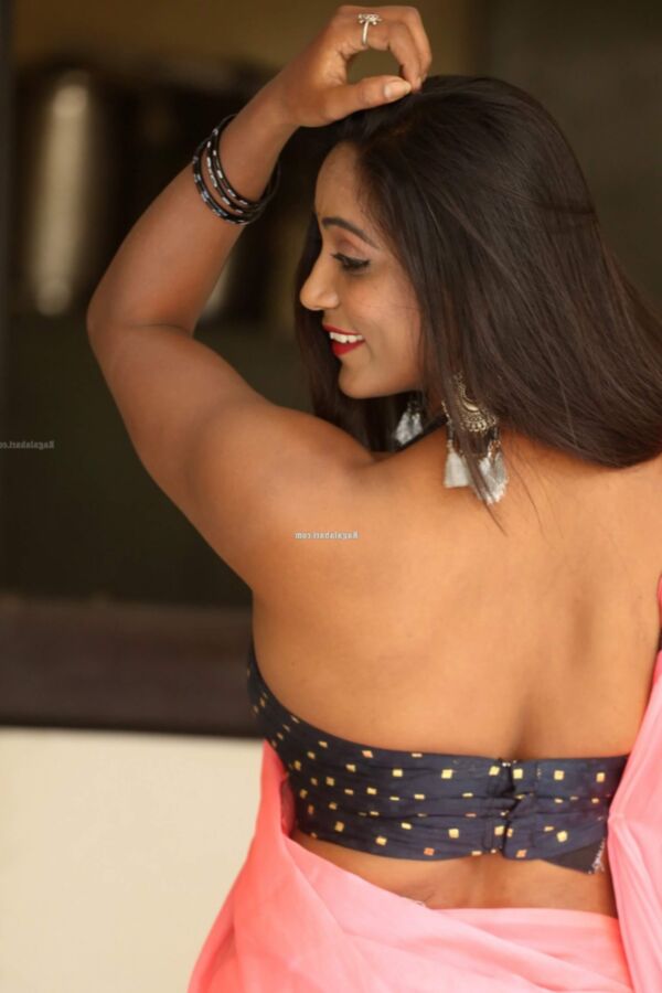 Meghana Chowdary - Sexy Indian Model Poses in Saree, Hot Dresses 18 of 291 pics