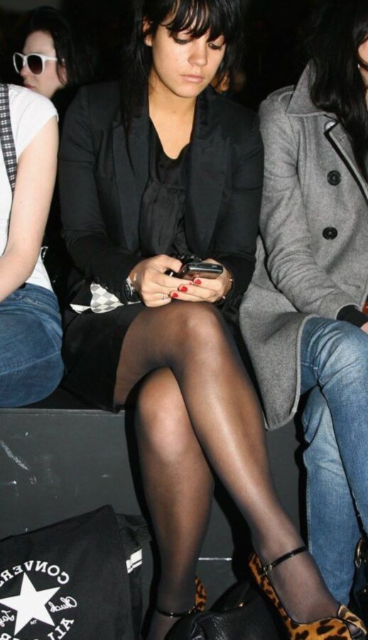 Lilly Allen - Chav Cunt UK Singer in Tights 12 of 33 pics