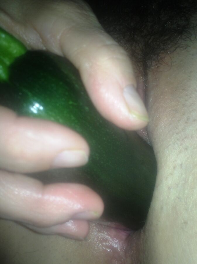my Pussy Fucked And Gaped By Giant Eggplant 5 of 17 pics