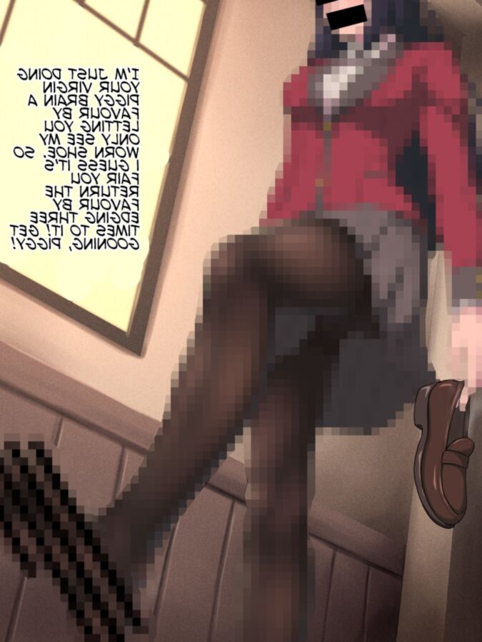 Censored hentai, foot and shoe focus 6 of 9 pics
