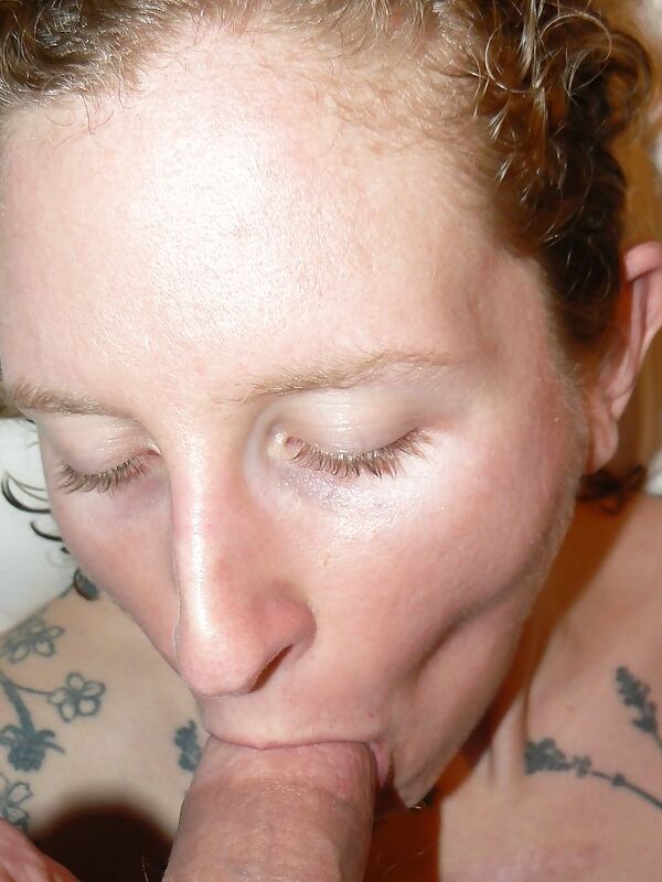 Tattoed Skinny MILF Being A Good Slave 21 of 28 pics