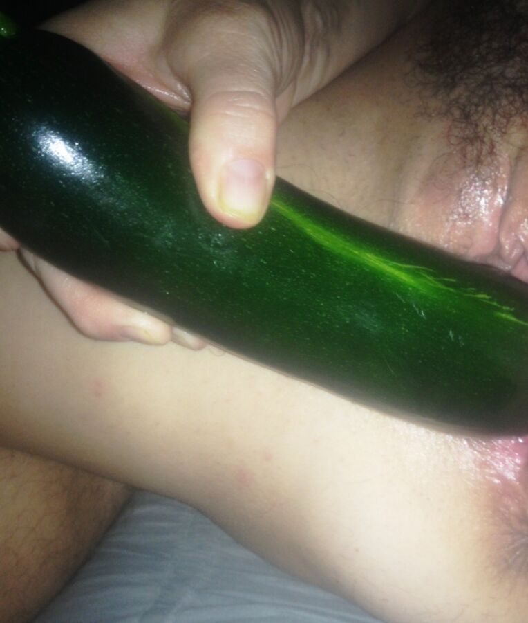 my Pussy Fucked And Gaped By Giant Eggplant 1 of 17 pics
