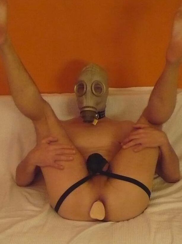 BitchDaddy - Me in Gasmask 5 of 15 pics