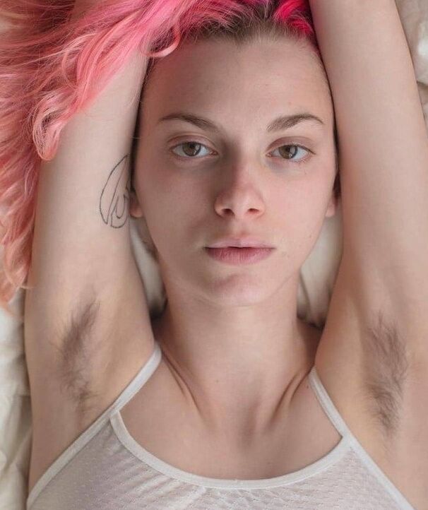 Hairy, fragrant, sweaty female armpits 17 of 50 pics