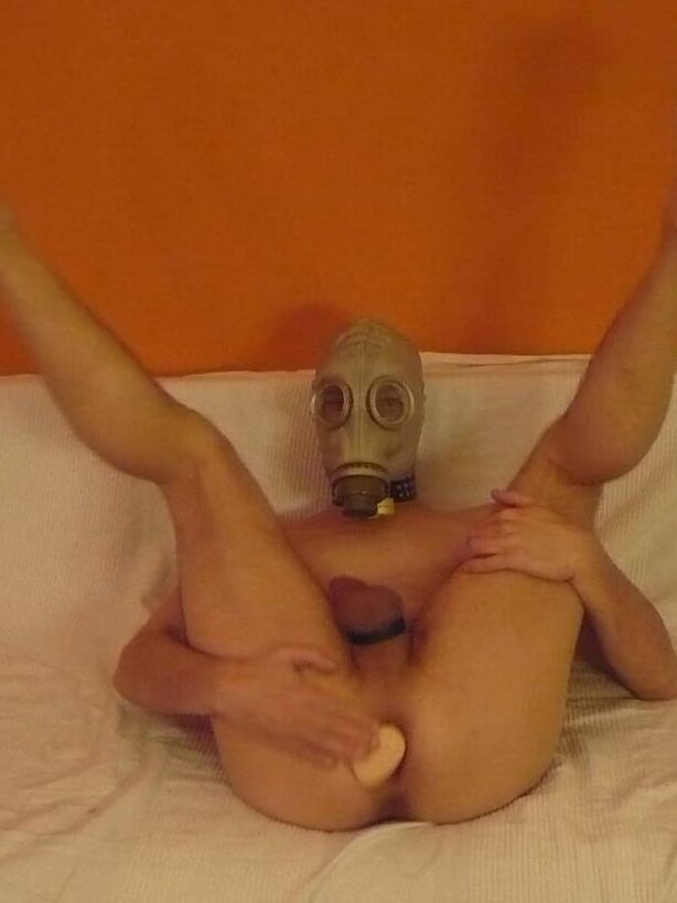 BitchDaddy - Me in Gasmask 1 of 15 pics