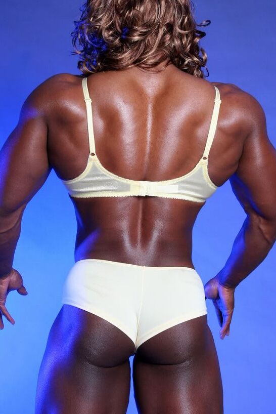 Monique Hayes! Perfect Black Ebony Muscle! 22 of 22 pics