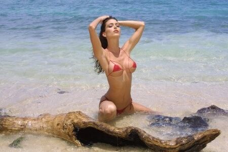 Jessica Jaymes - Red String Bikini 24 of 89 pics