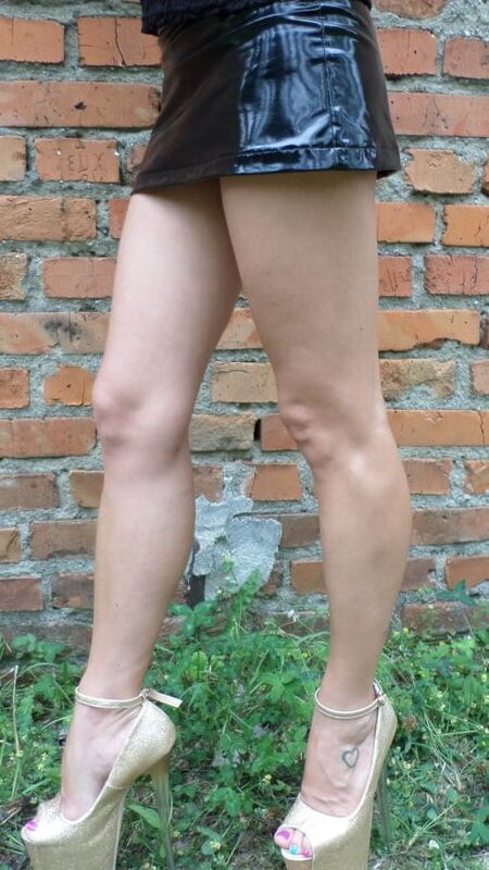 Pantyhose nylon high heels  12 of 58 pics