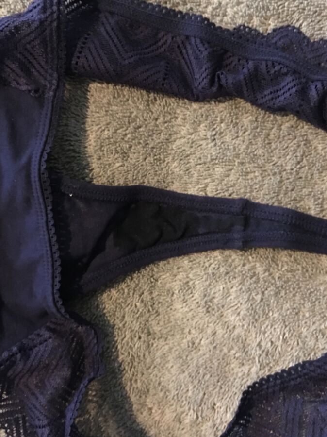 Creampie leaked / wife panties  2 of 4 pics