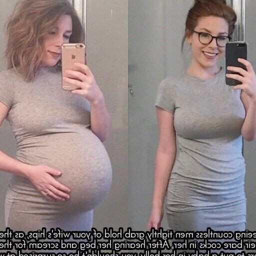 Cuckold Pregnancy Captions 2 of 20 pics