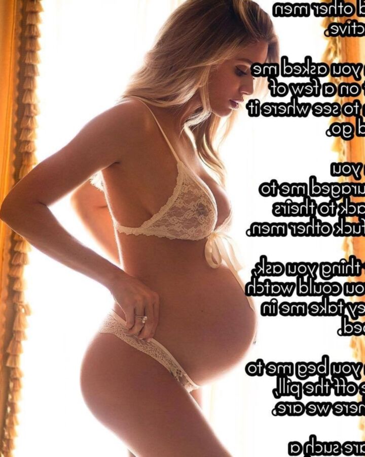 Cuckold Pregnancy Captions 11 of 20 pics