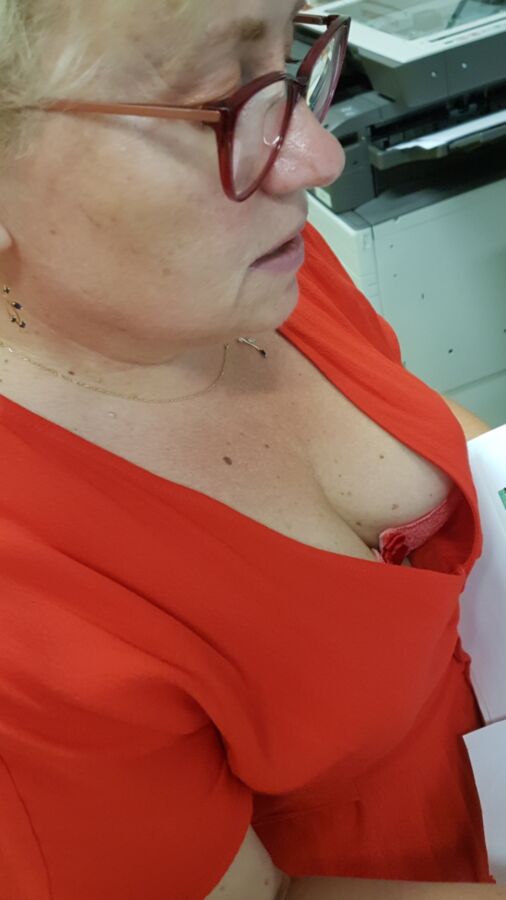 Gorgeous Downblouse and Upskirt of a German Teacher (candid) 2 of 18 pics