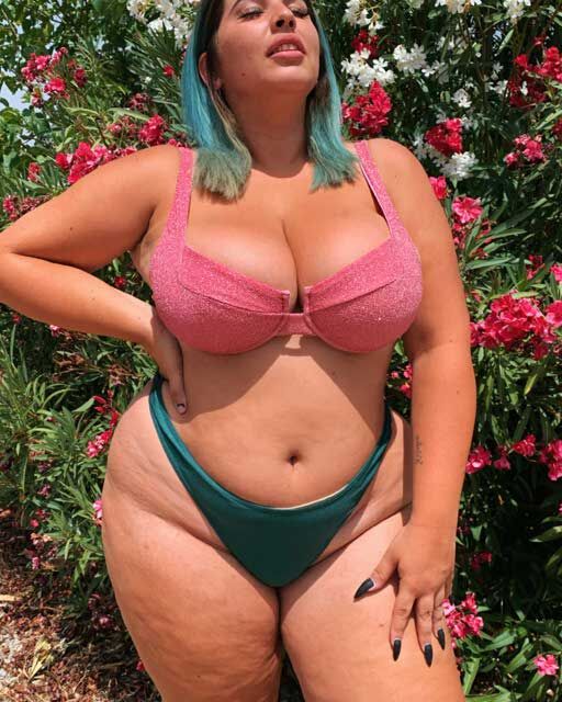 Plus Size Model Tits