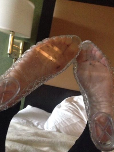 Transparent Flip Flops Fetish Por