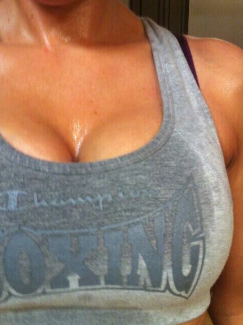 Sweaty Teen Tits