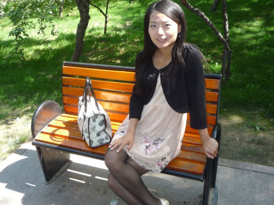 Wife asian outdoor chicktrainer