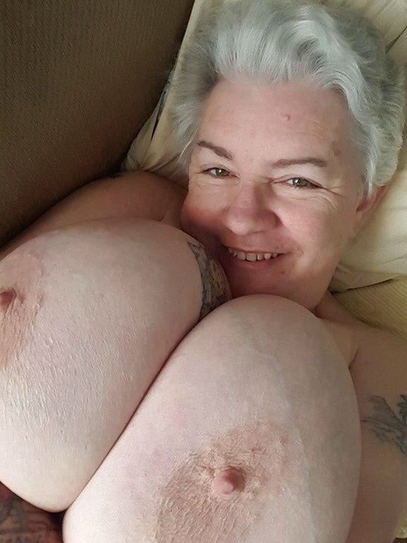 Old ladies big tits