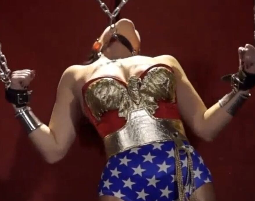 Wonder Woman Stripped.