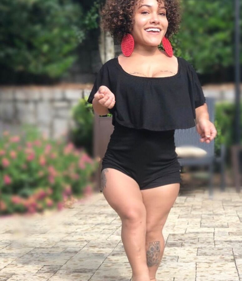Curly secretary midget brunette