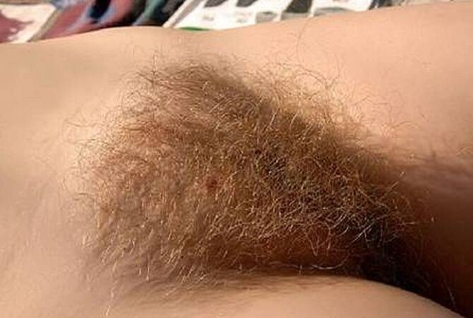 About female beauty and a nice turn-on: just hair, just bush, muff, pubes. 