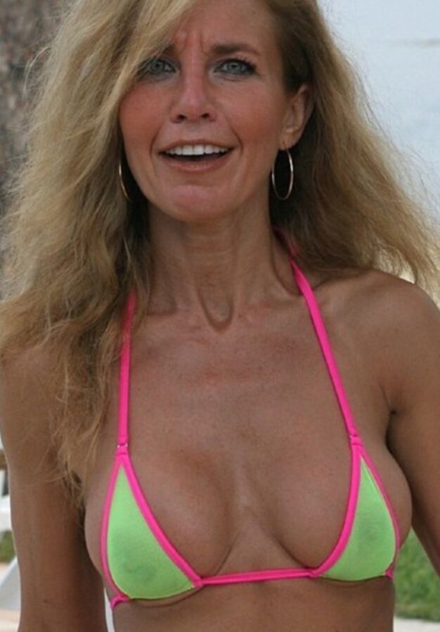 Milf In Tiny Bikini