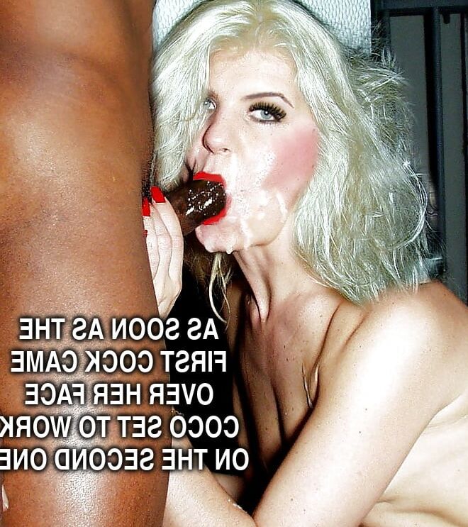Caption With Coco The Blonde Mature Slut And Whore