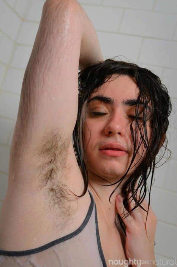 Shower long hair cumming doctor