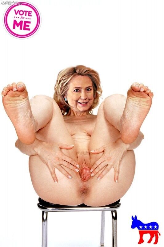 Free porn pics of Hillary Clinton 16 of 24 pics.