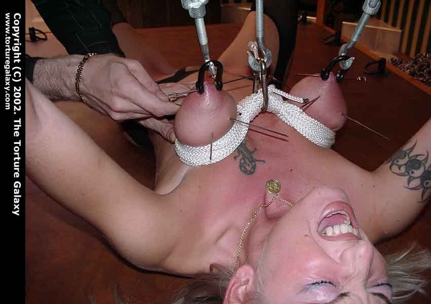 Needle Tit Torture.