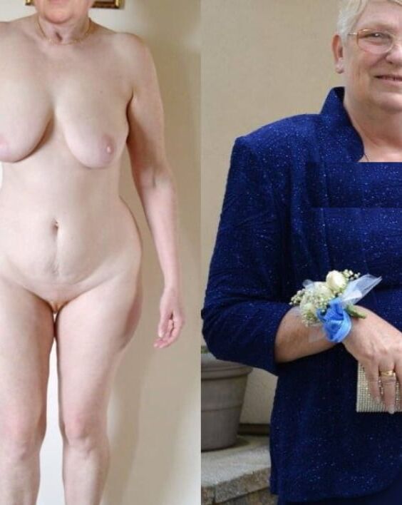 The sexiest dressed and undressed grannies, GILFS, matures 10 of 14 pics.