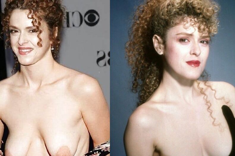 Bernadette Peters (stitched) - Nuded Photo.