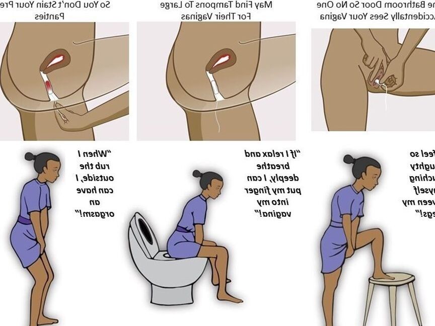 Instructions For Virgins On How To Use Tampons.